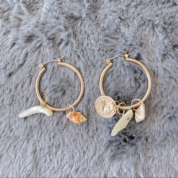 Garage cute seashell earrings - Picture 3 of 3